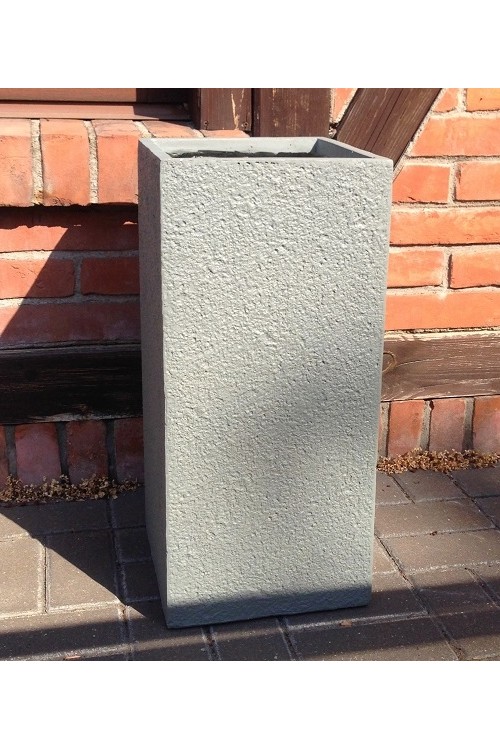 Donica cementowa Faktura supek s/3 24275 - 40x40x80 cm