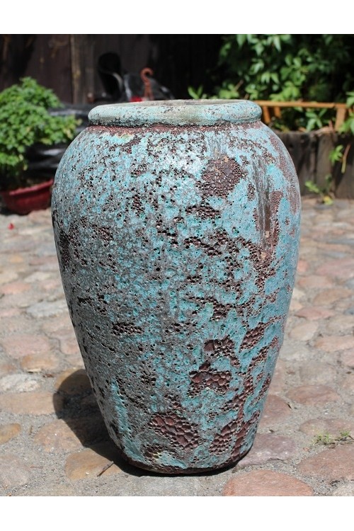 Donica Garden Old Vulcano wazon niebieski s/2 79994945 - 40x60 cm