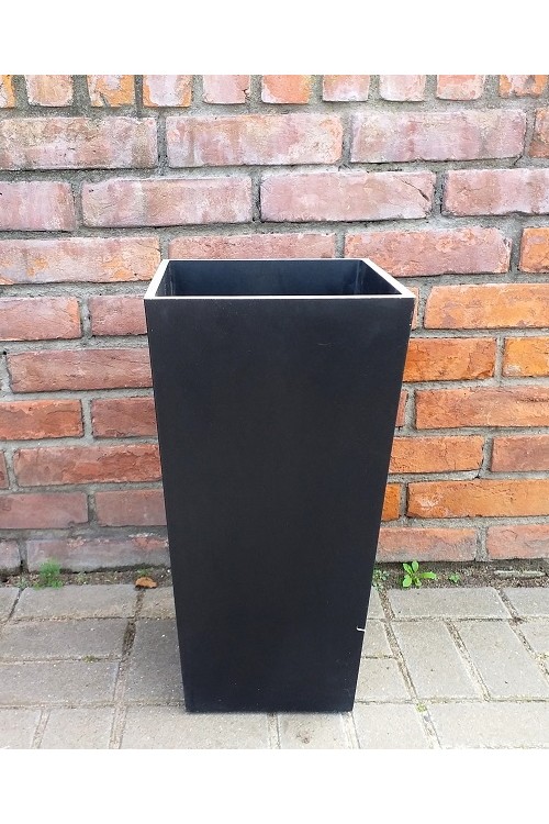 Donica Granit Kanti wazon czarny s/1 147001 - 28x56,5 cm