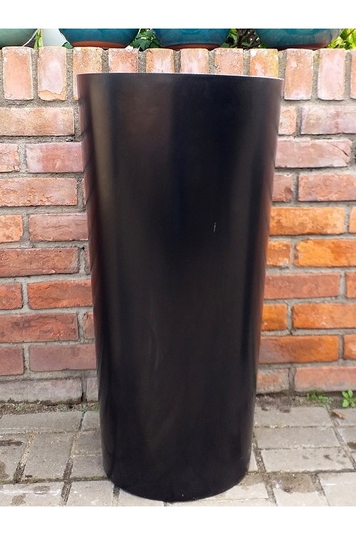 Donica Granit Kini wazon czarny s/2 147008 - 40x80 cm