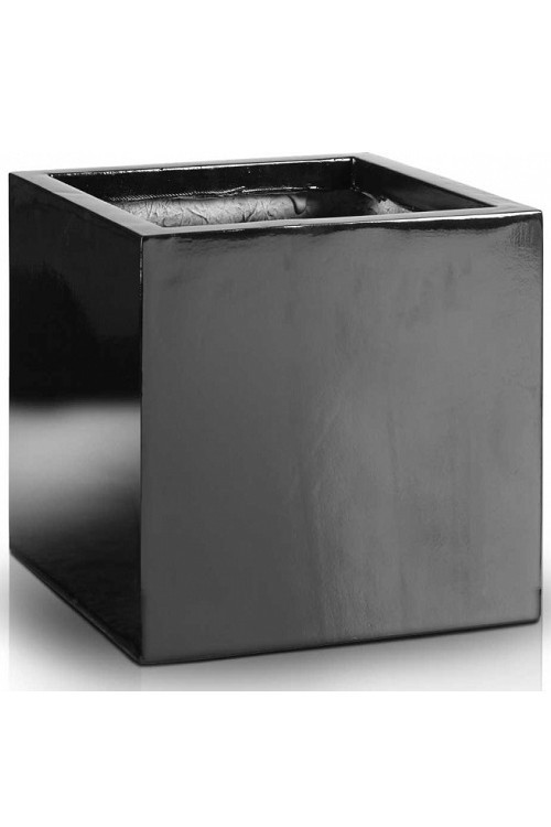 Donica kwadratowa czarna z włókna szklanego 9375 - 45x45 cm fotografia 7