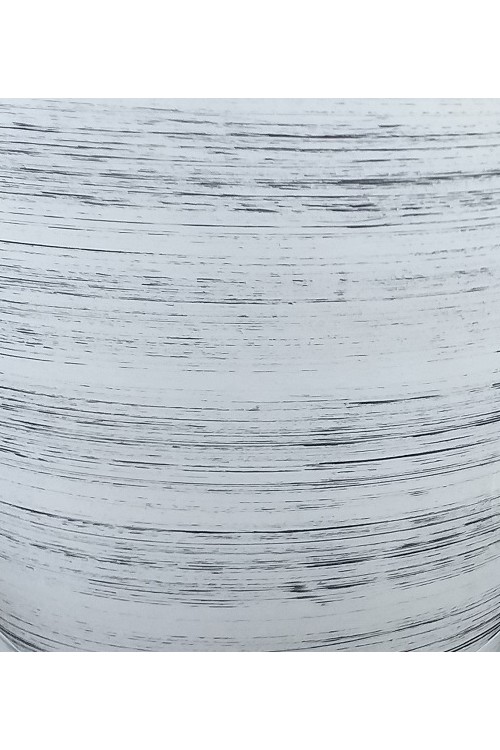 Doniczka Nova biała w czarne paski s/6 79992348 - 34x34,5 cm - 5