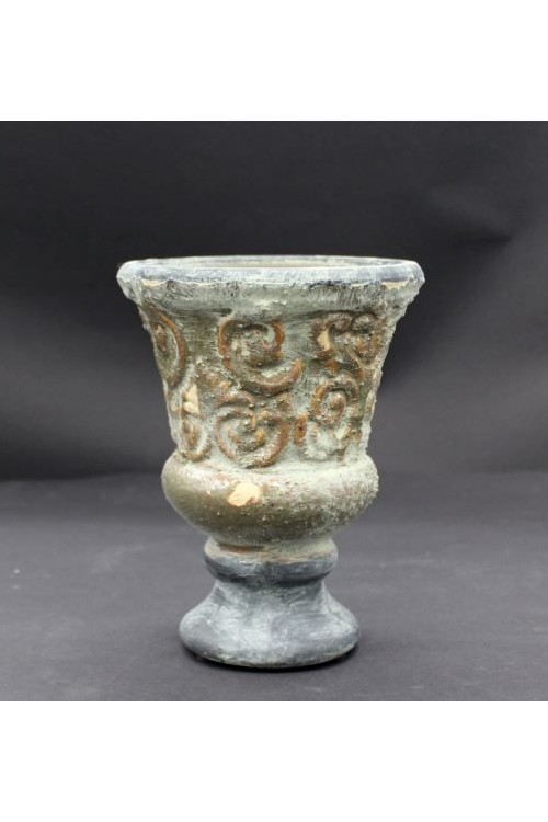 Doniczka Puchar Antique s/2 138239 - 17,5x17,5x23 cm