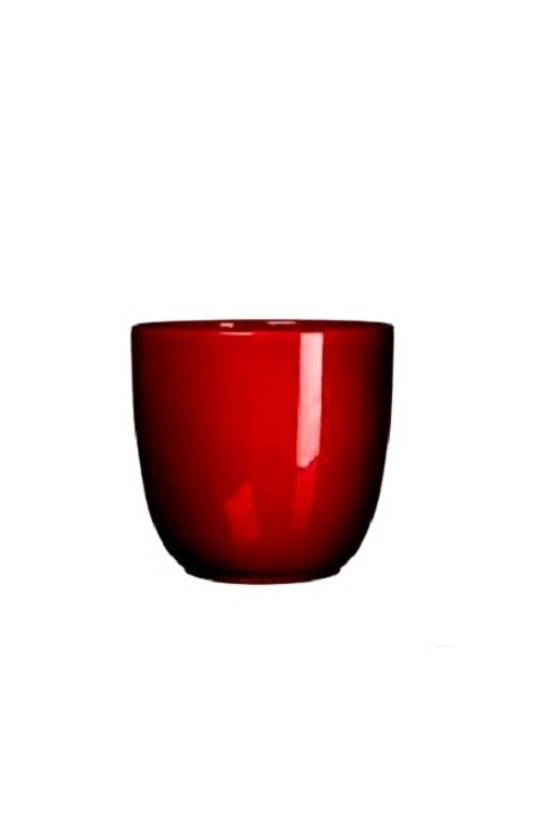 Doniczka Tusca czerwona (g) 6021 - 17x16 cm