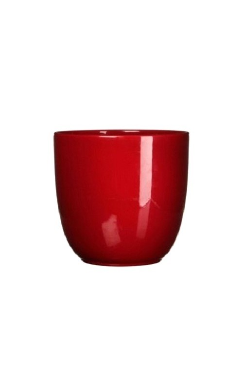 Doniczka Tusca czerwona (h) 7947 - 19,5x18,5 cm