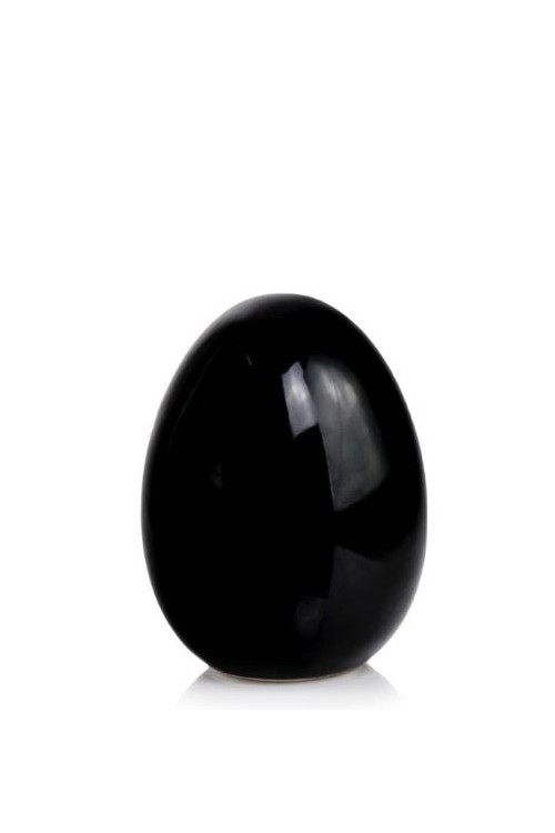 Jajko czarne s/1 614005 - 6,5x8 cm