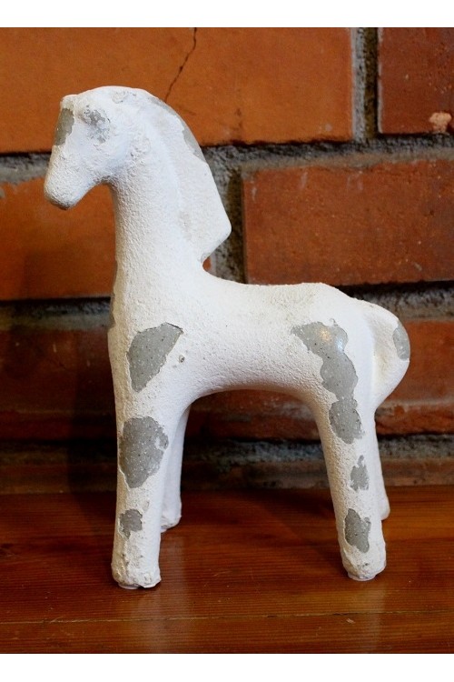 Koń Caballo biały duży 1420151 - 16x22 cm