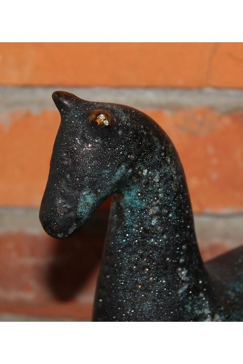 Koń Caballo czarny mały 1420155 - 21x7 cm fotografia 4