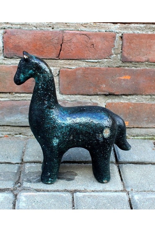 Koń Caballo czarny mały 1420155 - 21x7 cm - 9