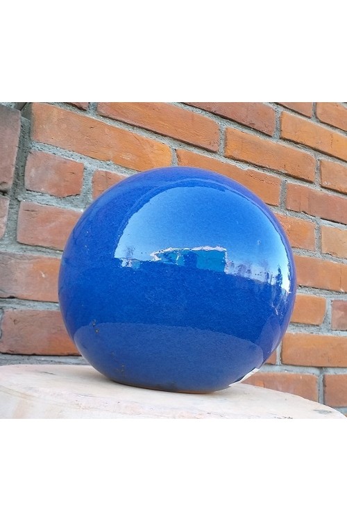 Kula ceramiczna kobalt 25 - 11776 - 25x25 cm - doniczki-poznan.pl