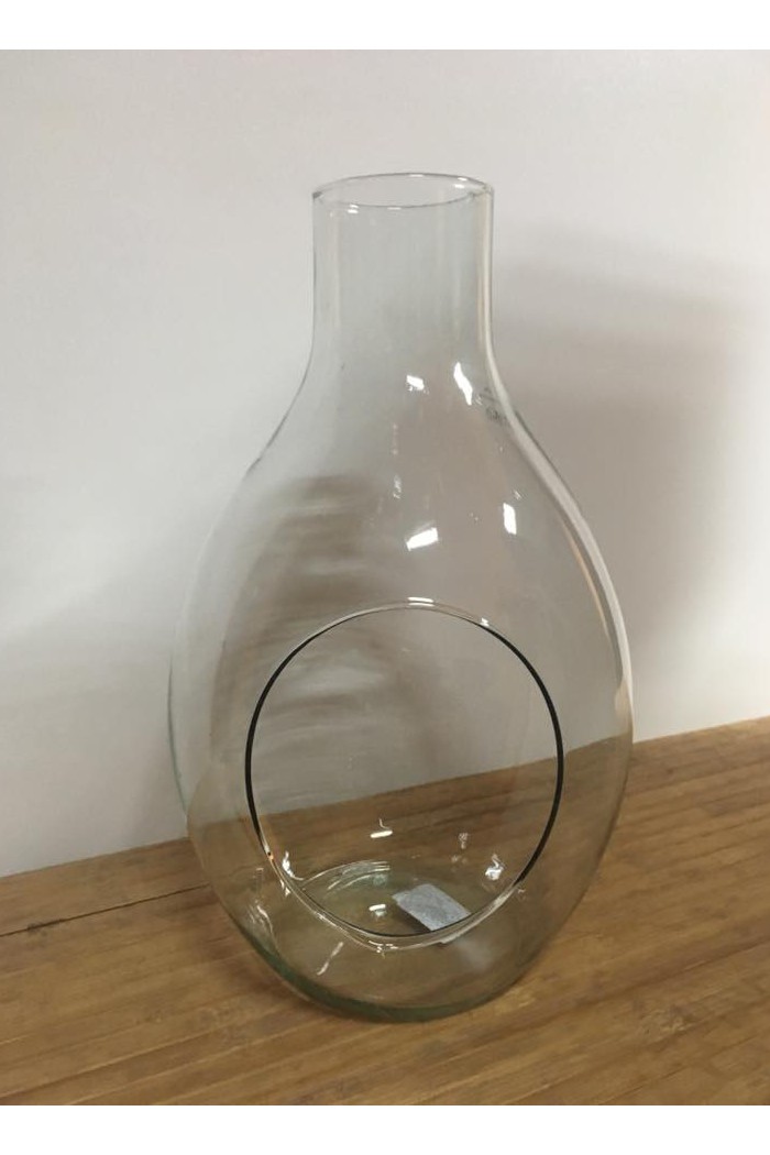 Szklany słój - butla z otworem 550023 - 24x37 cm - 3