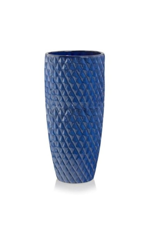 Wazon Ananas cygaro kobalt s/1 79995774 - 25x50 cm - doniczki-poznan.pl