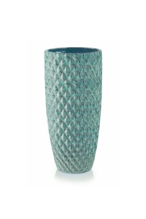 Wazon Ananas cygaro turkus s/1 79995775 - 25x50 cm