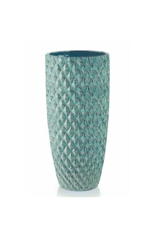 Wazon Ananas cygaro turkus s/2 79995757 - 31x70 cm