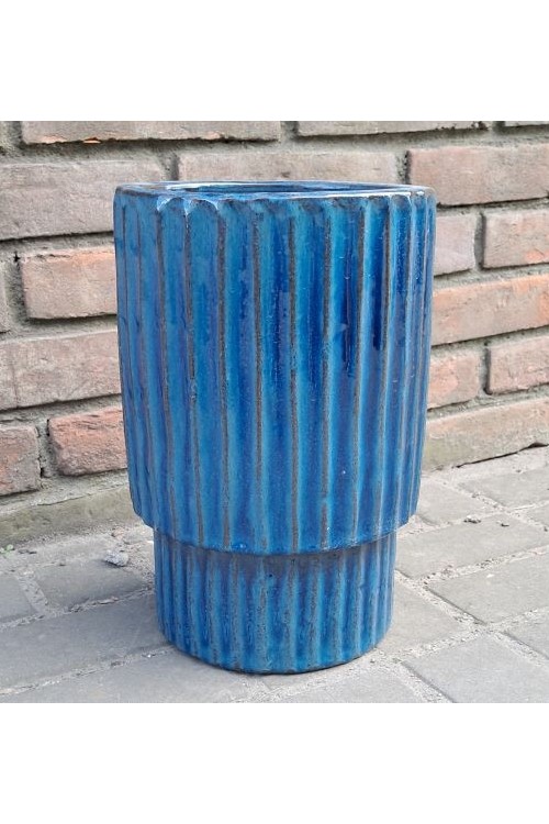 Wazon Sorrento niebieski s/3 79995501 - 36x54,5 cm