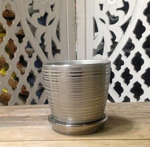 donica Yide klasyczna srebrne paski