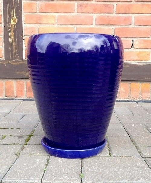 Donica Sandy kobaltowa w prążki