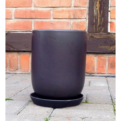 Donica Szalin mała czarny mat