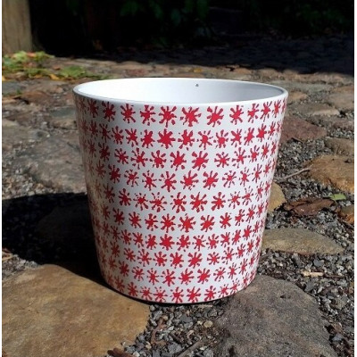 Osłonka Stella biała w gwiazdki