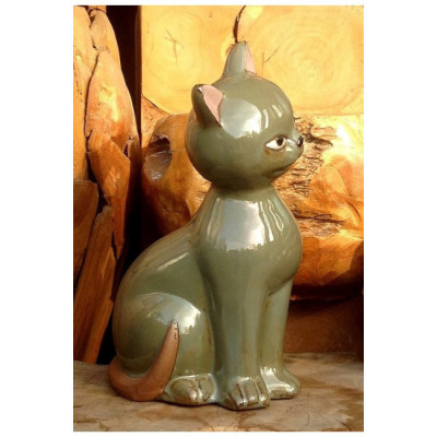 Kot Gatsby szarozielony