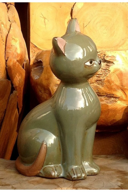 Kot Gatsby szarozielony