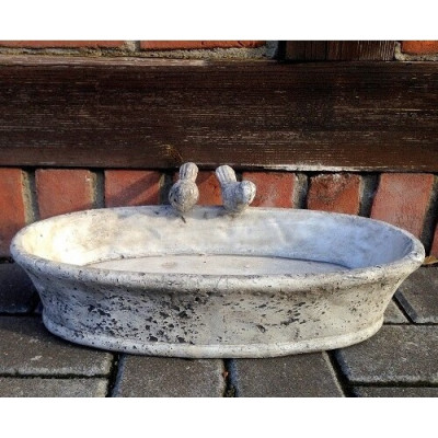 Poidełko dla ptaków owalne