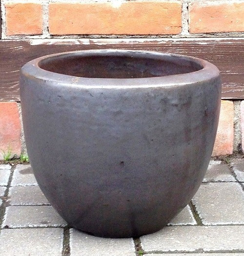 Donica Luxe grafitowa metaliczna