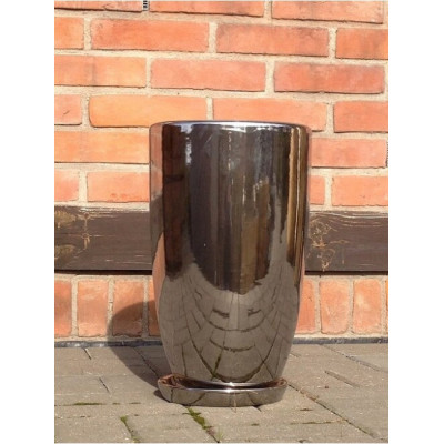 Donica Szalin wysoka srebrna mirror