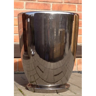 Donica Szalin wysoka srebrna mirror