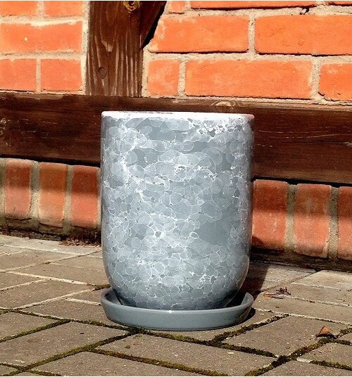 Donica Szalin mała szary marmur