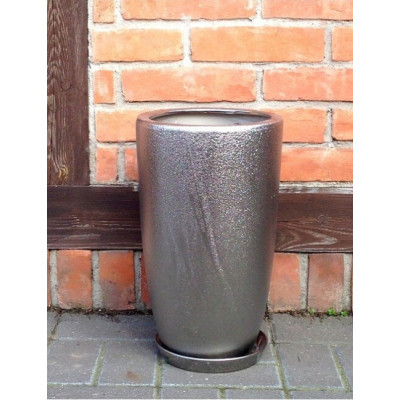 Donica Franky wysoka srebrna