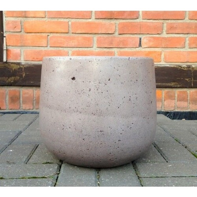 Donica Cappuccino prosta pękata