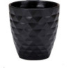Doniczka storczykówka Diament czarna