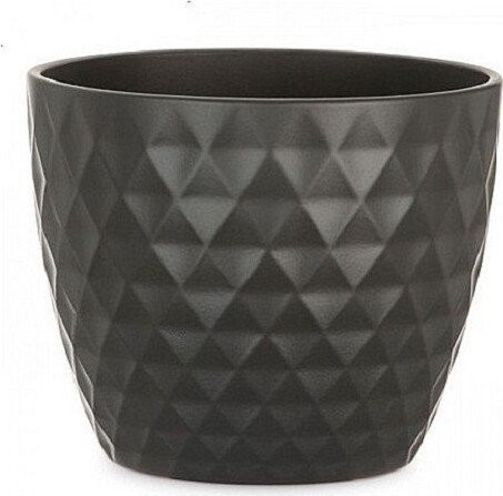 Doniczka Diament czarny