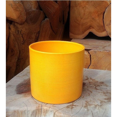 Walec prążkowany żółty Soleil