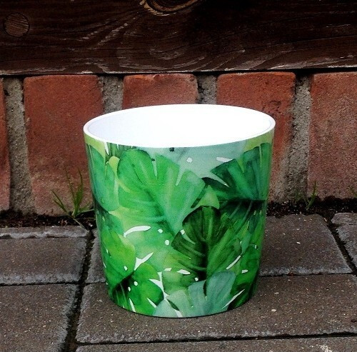 Osłonka ceramiczna Monstera