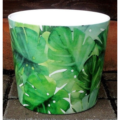 Osłonka ceramiczna Monstera