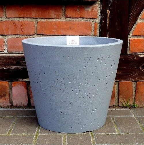 Donica C-Cone okrągła szara