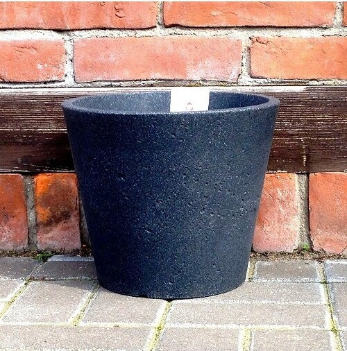 Donica C-Cone okrągła czarna