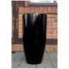 Donica z włókna szklanego wazon czarny