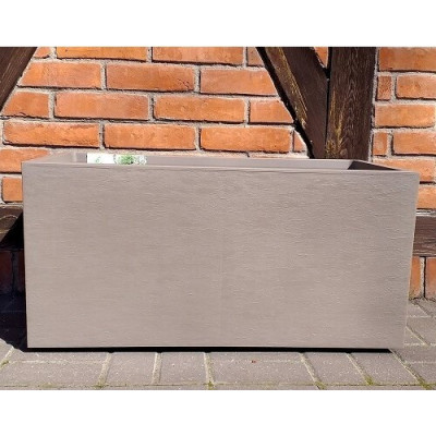 Donica Mila Gravity skrzynia taupe