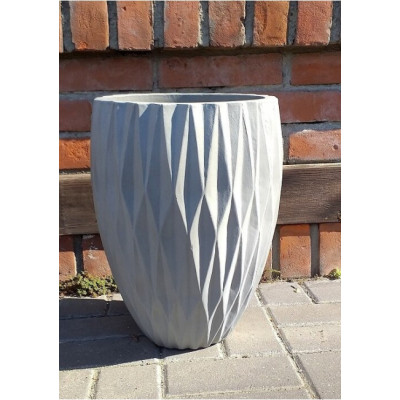 Donica Comete wazon szary