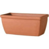 Donica skrzynka terakota Roma Liscia gładka