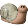 Ślimak ceramiczny beż