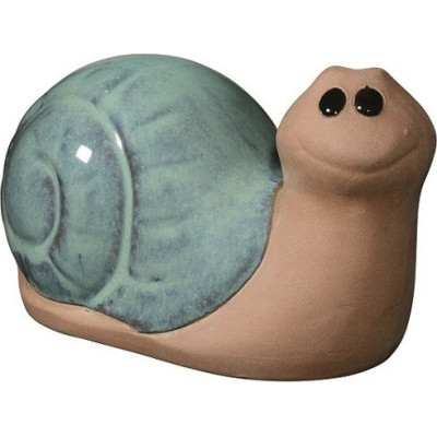 Ślimak ceramiczny turkusowy