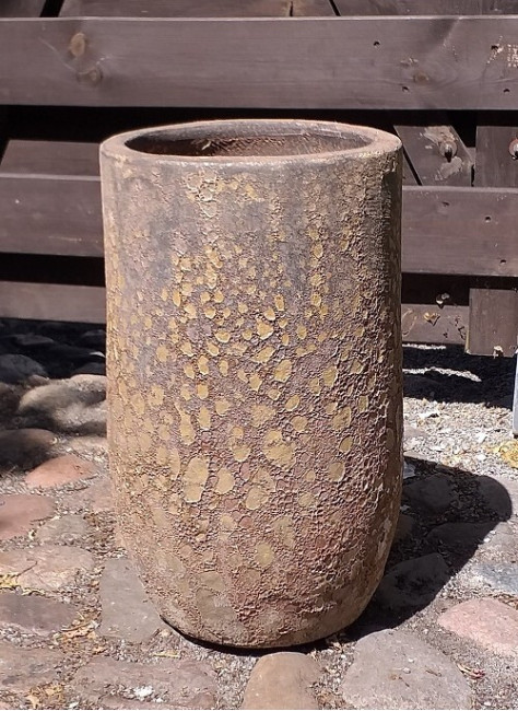 Donica Pompei walec brązowy