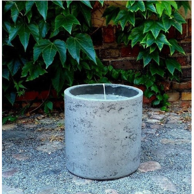Donica Szary Cement walec