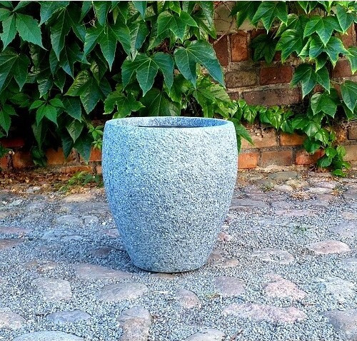 Donica Mary klasyczna smukła szary granit