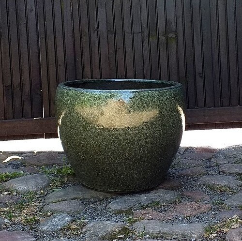 Donica Fancy klasyczna ciemnozielona