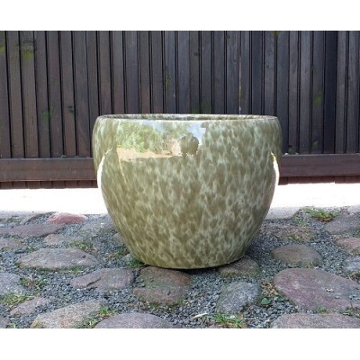 Donica Fancy klasyczna kremowo-oliwkowa